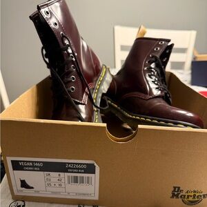New vegan cherry red Dr Martens!